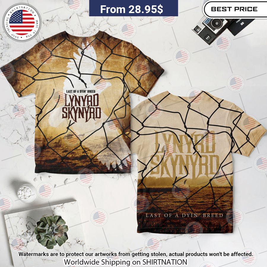 Lynyrd Skynyrd Last of a Dyin' Breed Album Shirt Nice photo dude