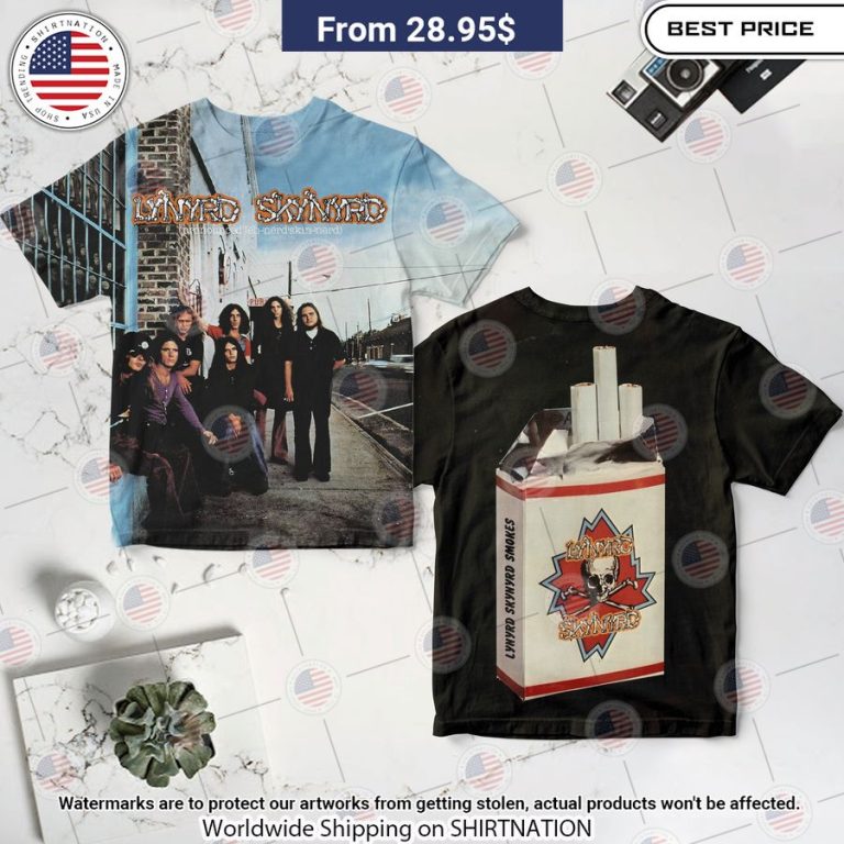 Lynyrd Skynyrd Pronounced 'Lĕh 'nérd 'Skin 'nérd Album Shirt Damn good