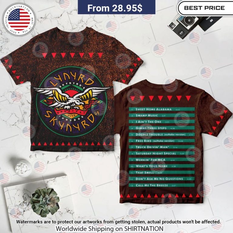 Lynyrd Skynyrd Skynyrd's Innyrds Album Shirt Eye soothing picture dear