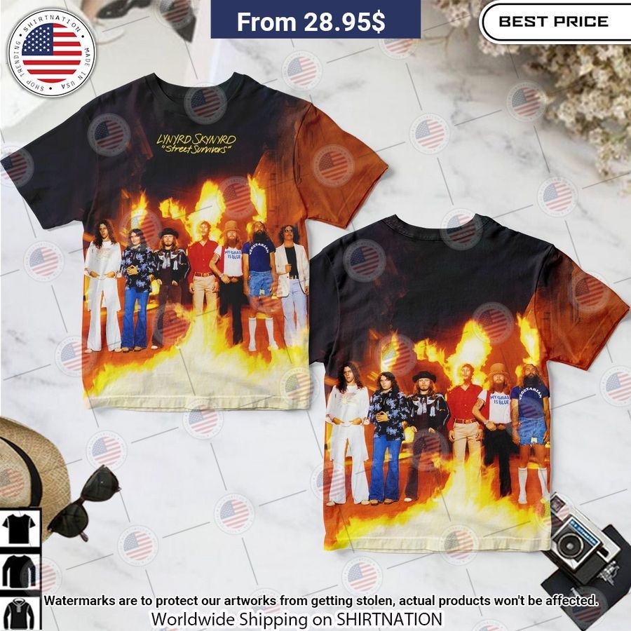 Lynyrd Skynyrd Street Survivors Album Shirt Amazing Pic