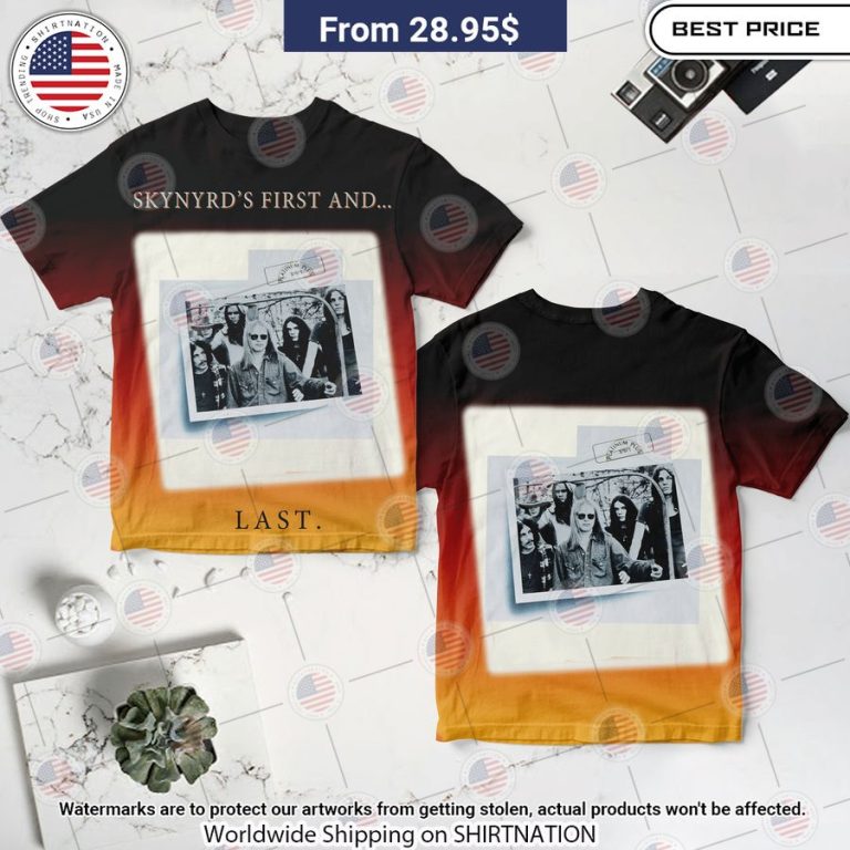 Lynyrd Skynyrd's First and Last Shirt Cool look bro