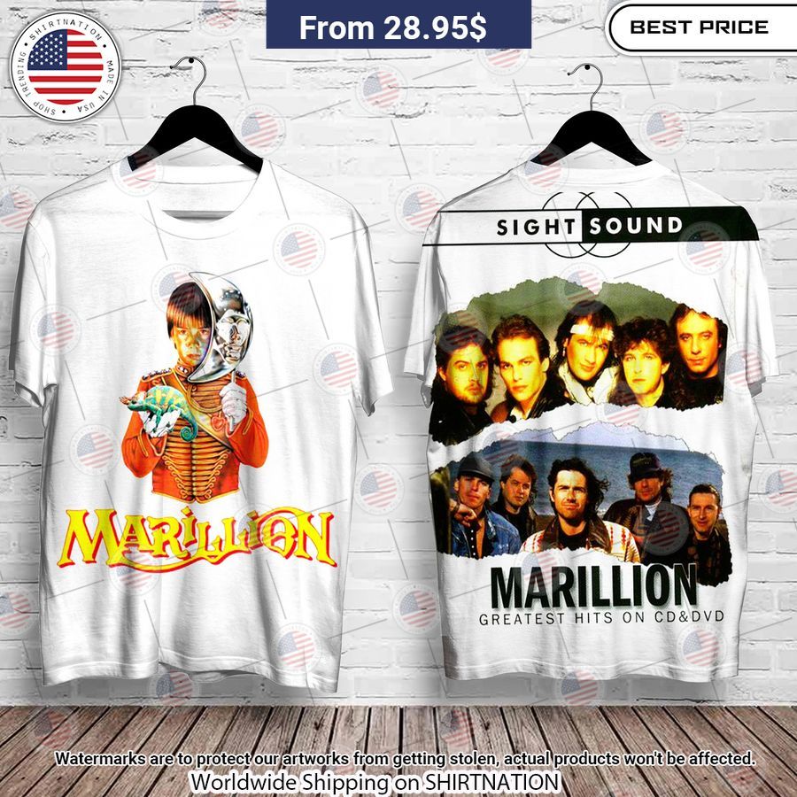 Marillion Sight Sound Album Shirt My friends!