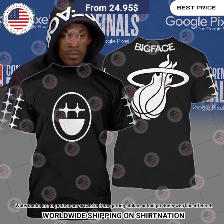 Miami Heat Big Face Jimmy Butler Shirt Hey! Your profile picture is awesome