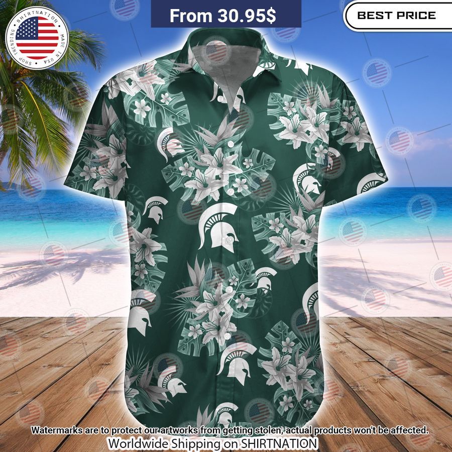 Michigan State Spartans Football Hawaiian Shirt Is this your new friend?