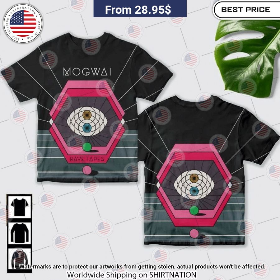 Mogwai Rave Tapes Album Shirt Impressive picture.