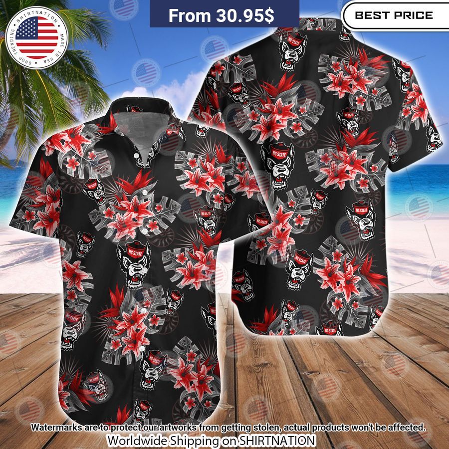 NC State Wolfpack Tide Football Hawaiian Shirt Cool DP