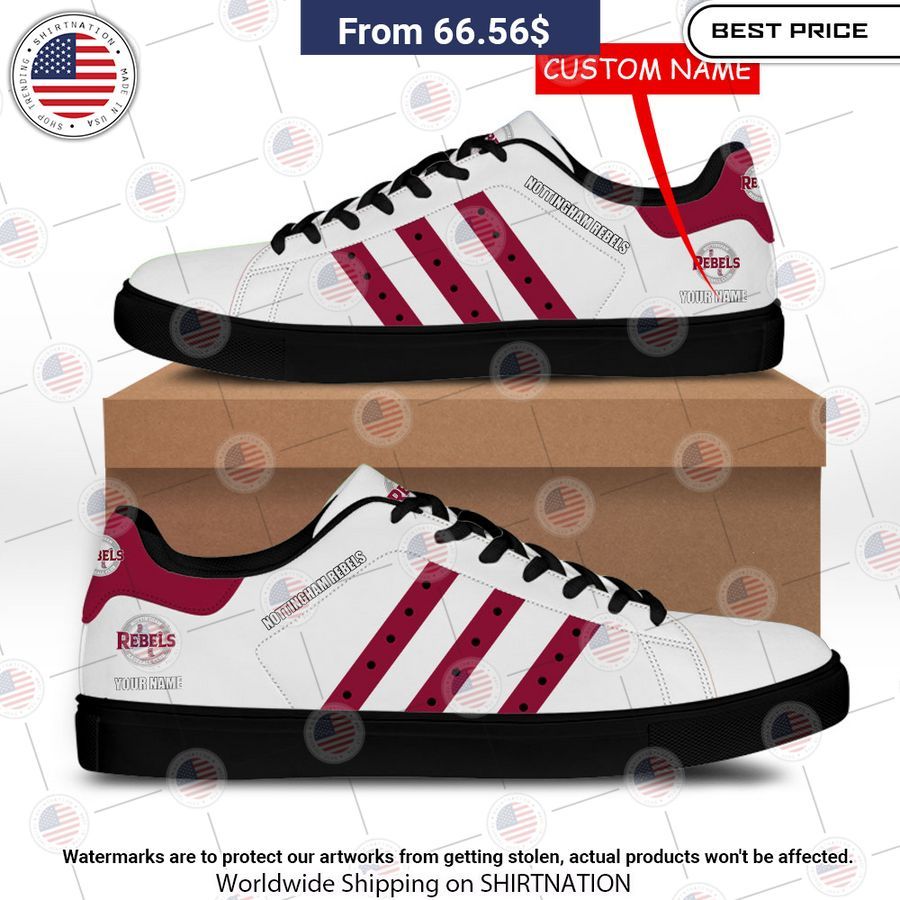 Nottingham Rebels Stan Smith Shoes Awesome Pic guys