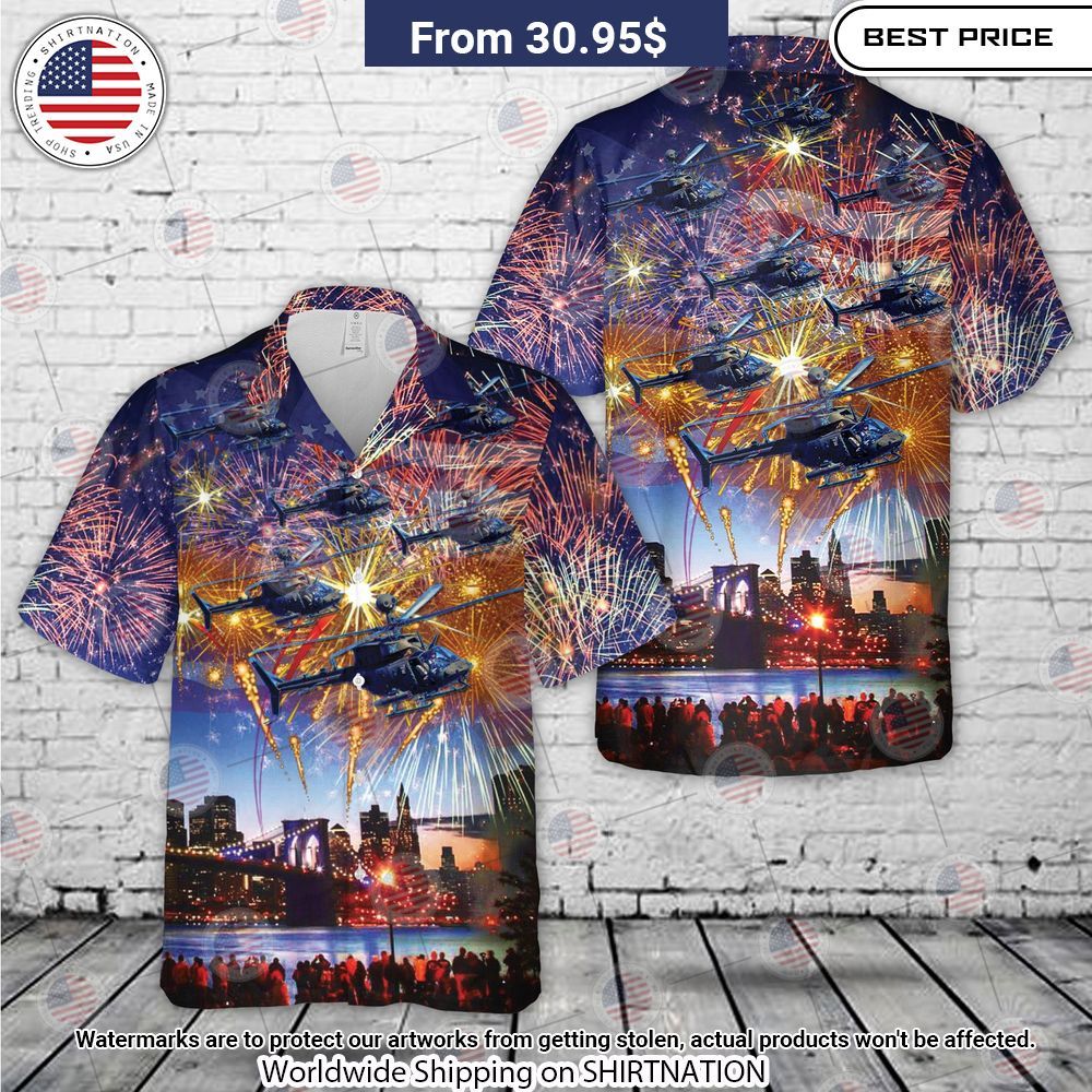 BEST OH-58D of 2nd Squadron 6th Cavalry Regiment 4th Of July Hawaii Shirt