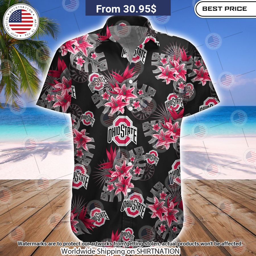 Ohio State Buckeyes Tide Football Hawaiian Shirt You look so healthy and fit
