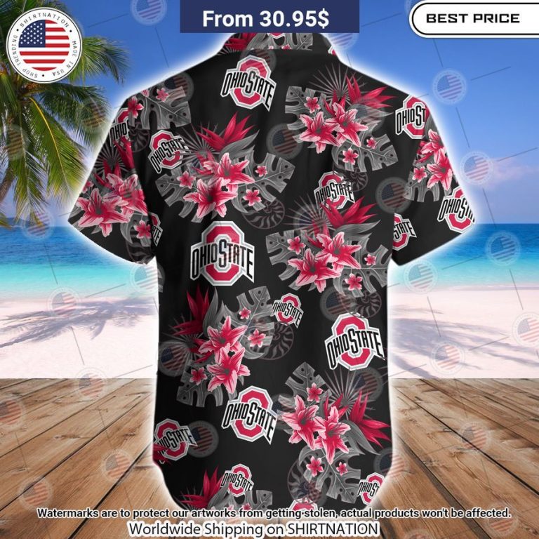 Ohio State Buckeyes Tide Football Hawaiian Shirt Out of the world