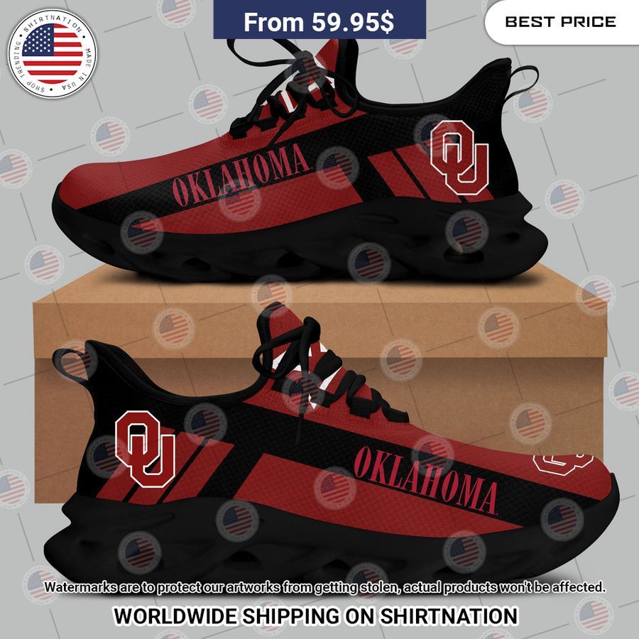 Oklahoma Sooners Max Soul Shoes My friends!
