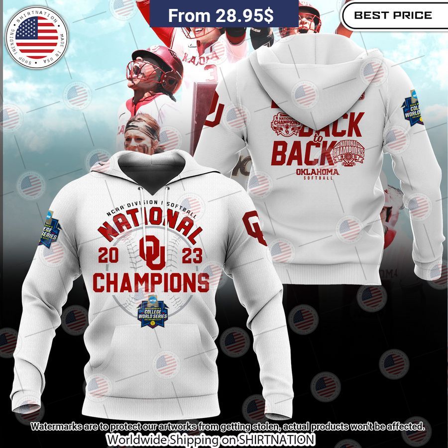 Oklahoma Sooners NCAA Champions Back To Back Hoodie She has grown up know