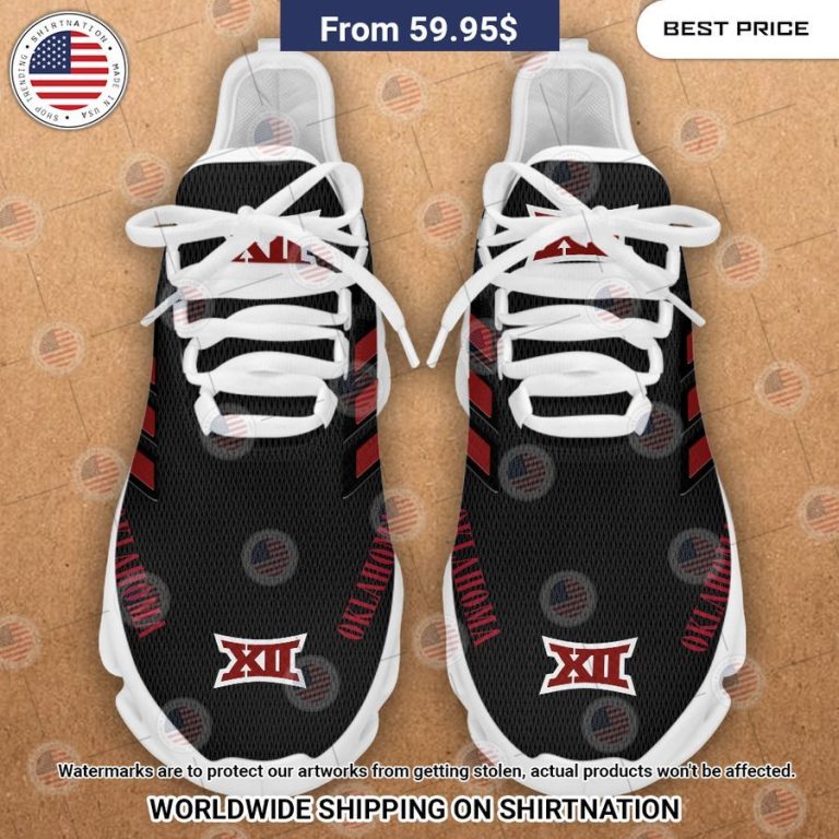 Oklahoma Sooners NCAA Max Soul Shoes Oh my God you have put on so much!