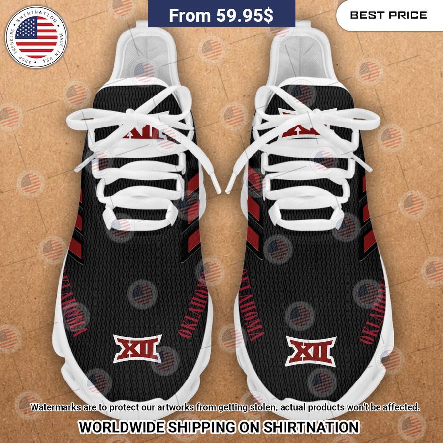 Oklahoma Sooners NCAA Max Soul Shoes Oh my God you have put on so much!