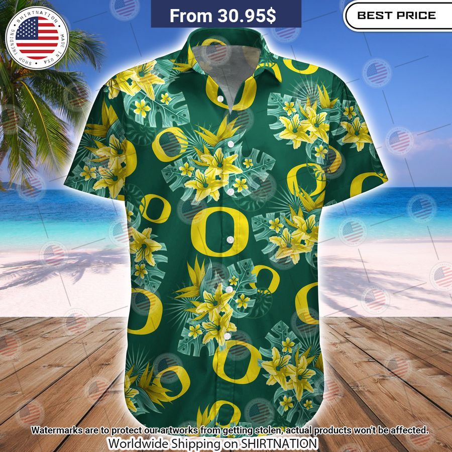 Oregon Ducks Tide Football Hawaiian Shirt Ah! It is marvellous