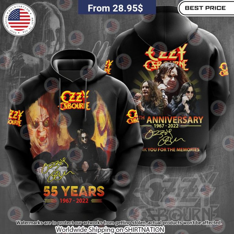 Ozzy Osbourne 55 Years 1967 2022 Shirt Nice bread, I like it