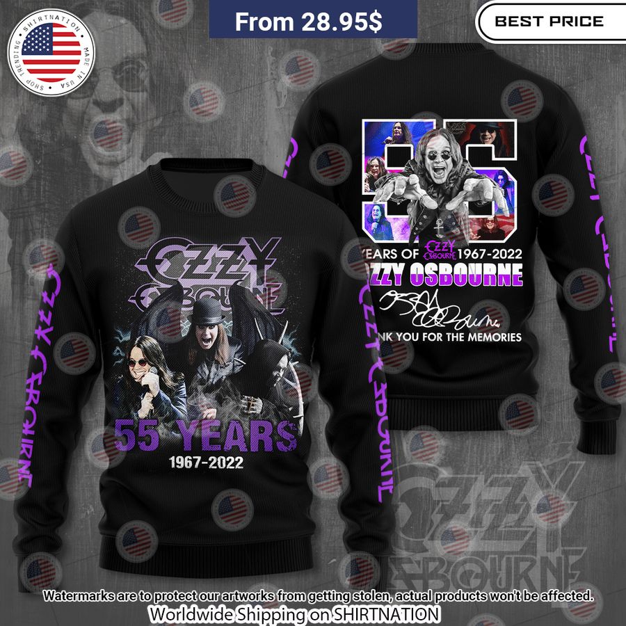 Ozzy Osbourne Signature 55 Years 1967 2022 Shirt Loving, dare I say?