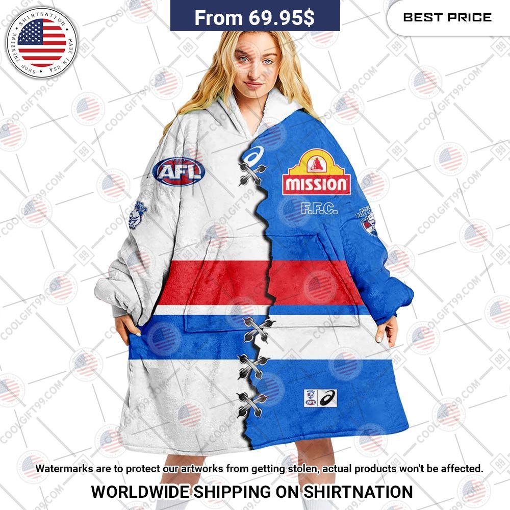 personalized afl western bulldogs jersey oodie blanket hoodie 1 689.jpg
