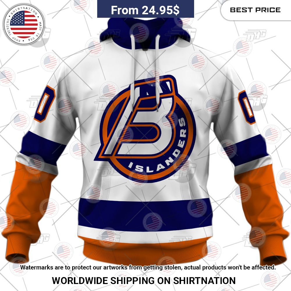 Personalized AHL Bridgeport Islanders Premier Away Jersey Shirt Damn good