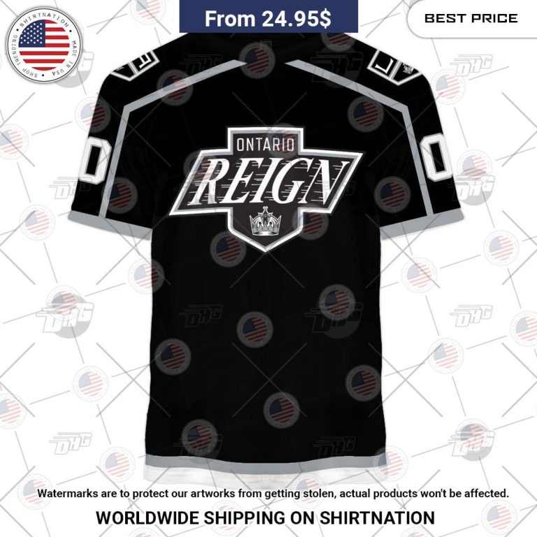 Personalized AHL Ontario Reign Premier Jersey Shirt I like your hairstyle