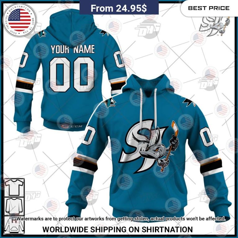 personalized ahl san jose barracuda premier teal jersey shirt 1 365.jpg