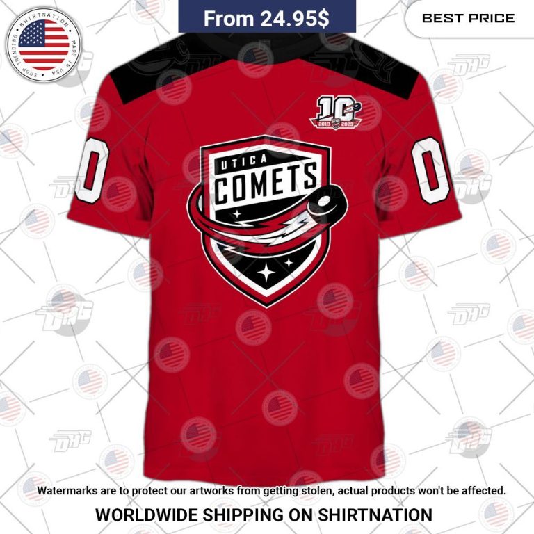 personalized ahl utica comets 2022 23 premier jersey red shirt 3 608.jpg