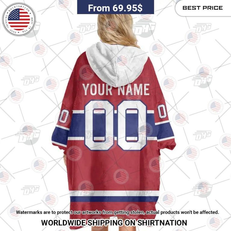 Personalized NHL Montreal Canadiens Oodie Blanket Hoodie Great, I liked it