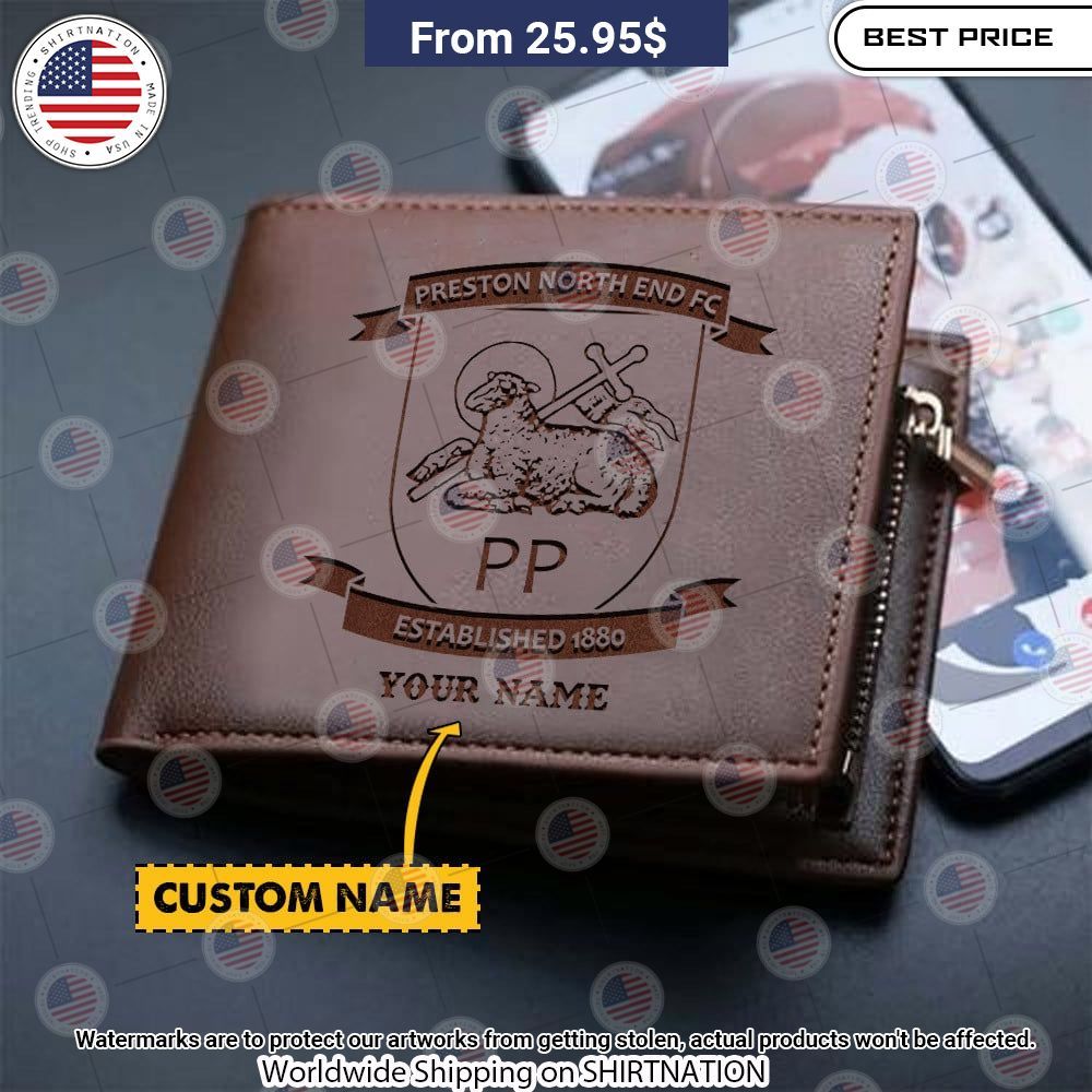BEST Preston North End Custom Leather Wallets