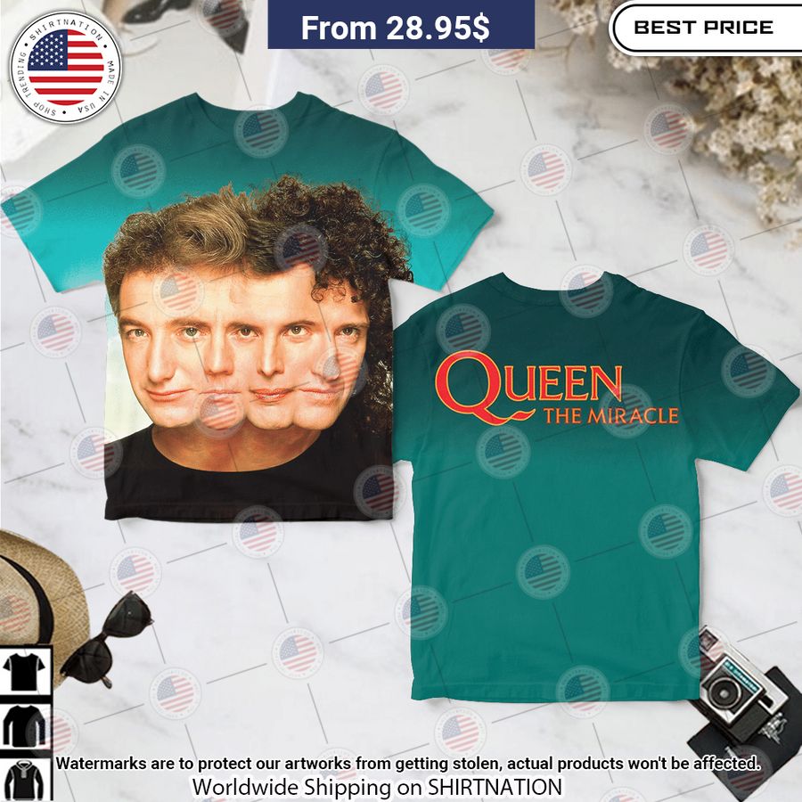 Queen Bandhe Miracle Album Shirt Eye soothing picture dear