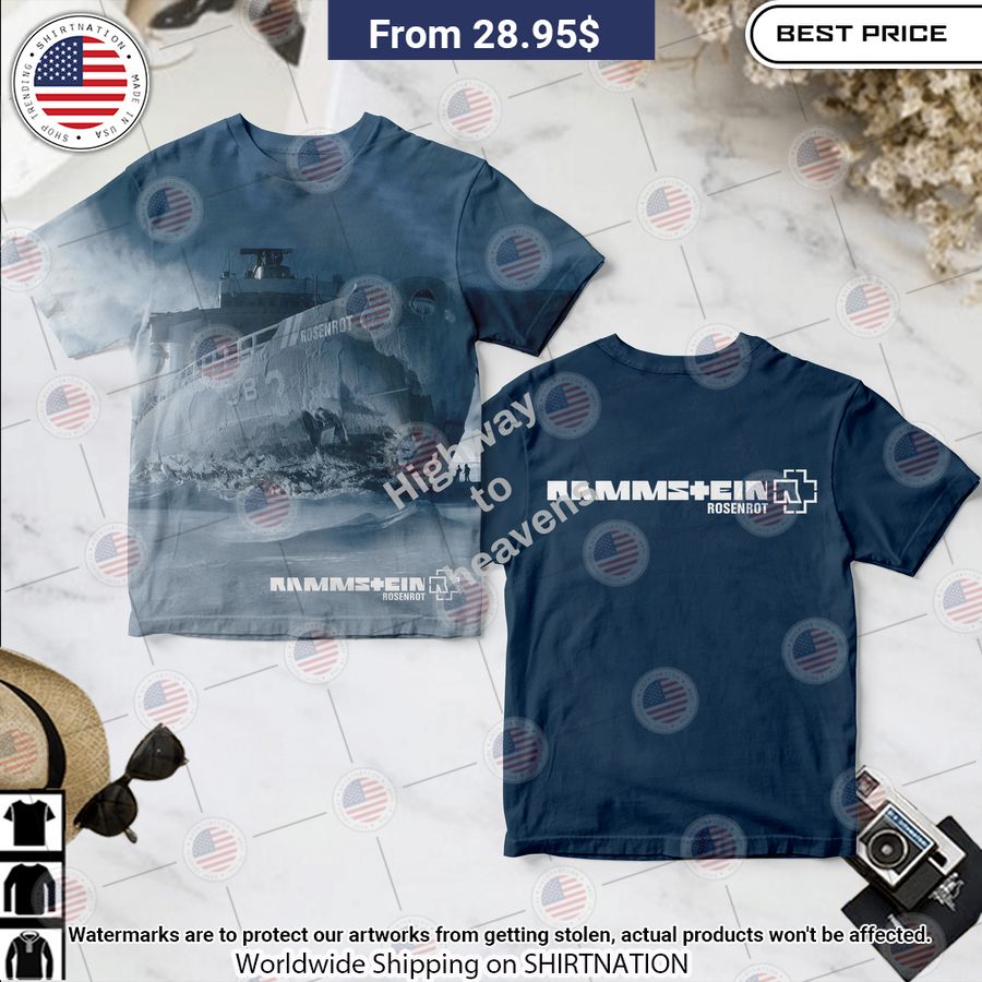 Rammstein Rosenrot Album Shirt You are always amazing