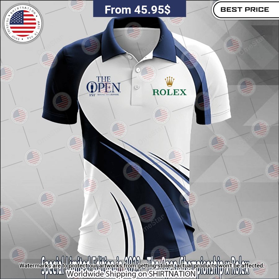 Rolex The Open Polo Shirt Stunning