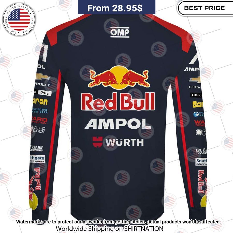 Shane Van Gisbergen Red Bull Ampol Racing CUSTOM Hoodie Nice shot bro