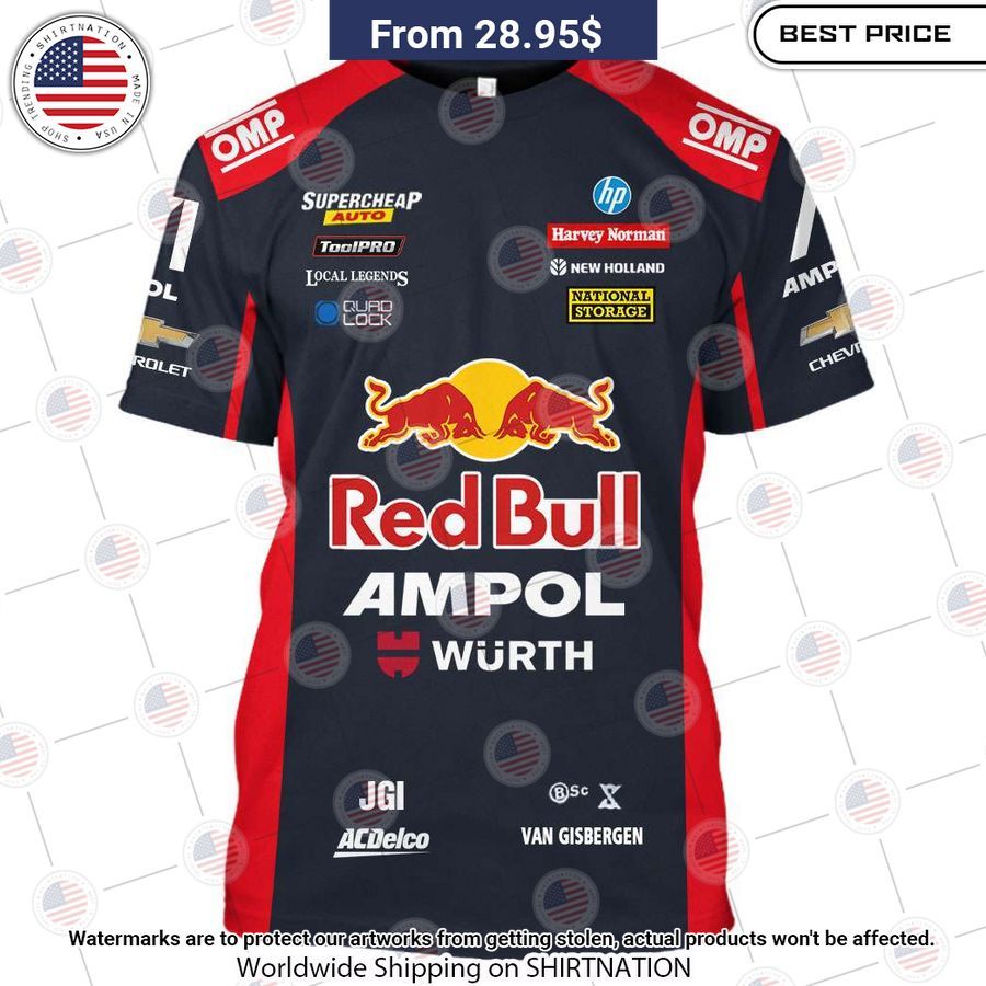 Shane Van Gisbergen Red Bull Ampol Racing CUSTOM Hoodie Ah! It is marvellous