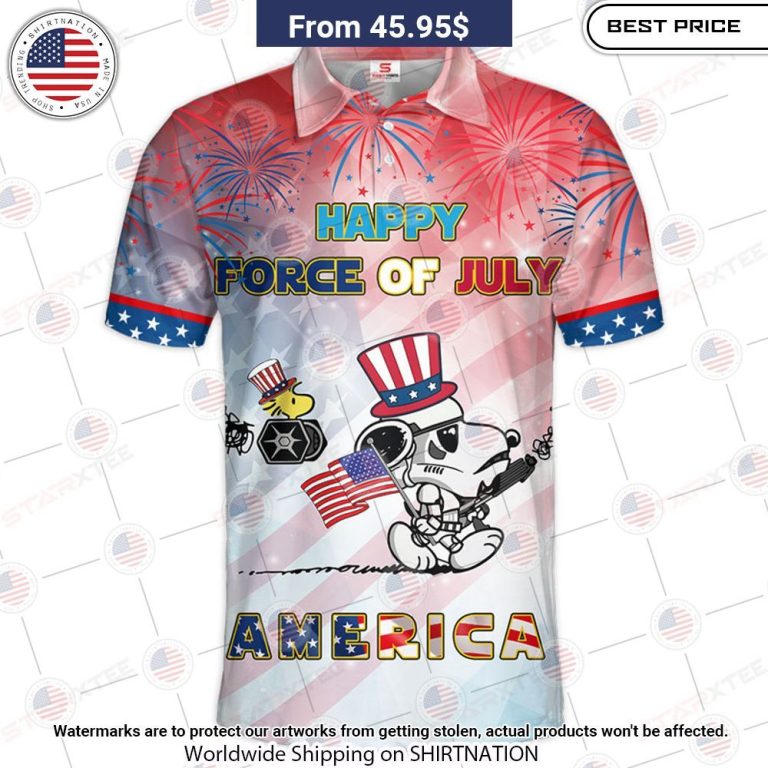 star wars snoopy happy force of july america polo shirt 1 813.jpg