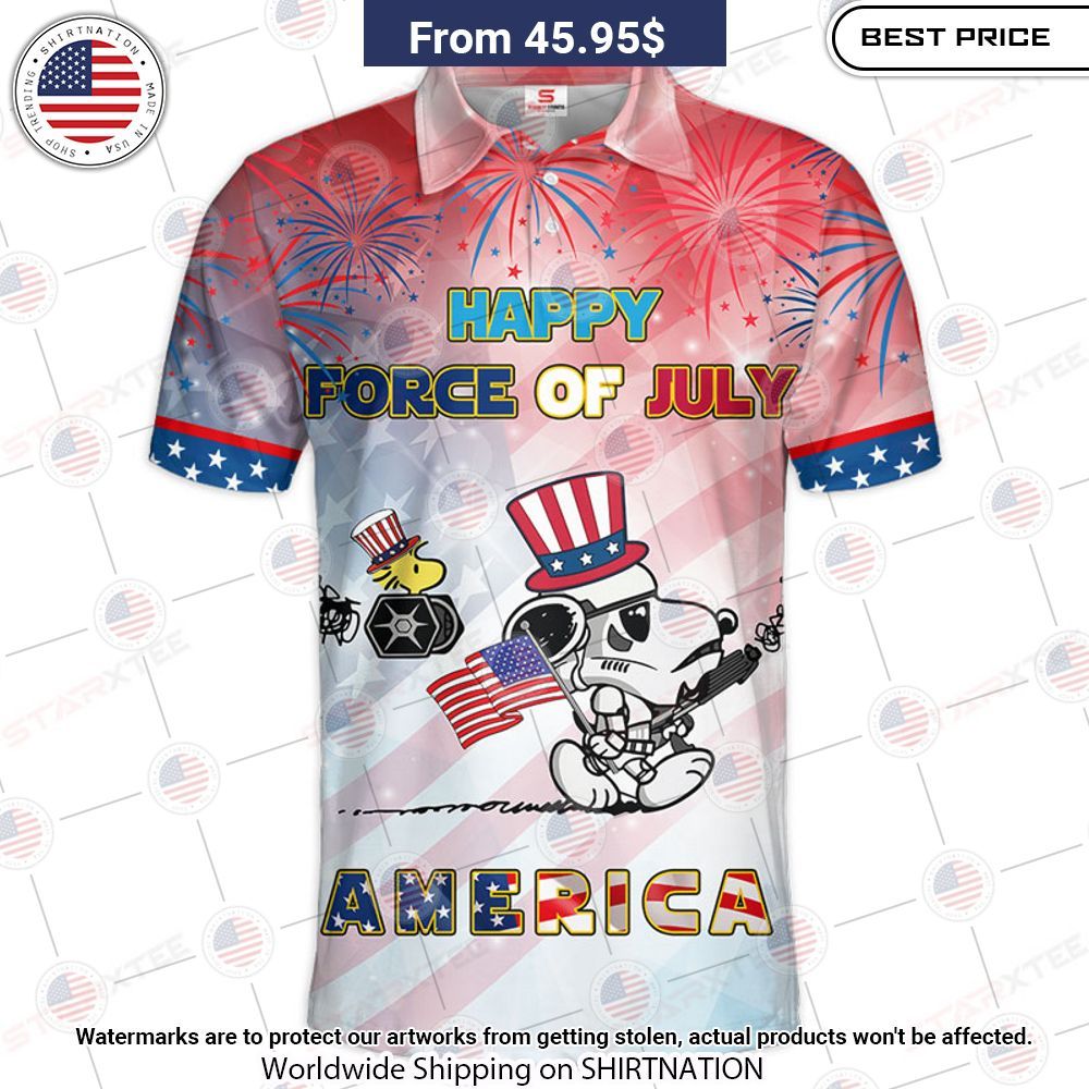 star wars snoopy happy force of july america polo shirt 1 813.jpg