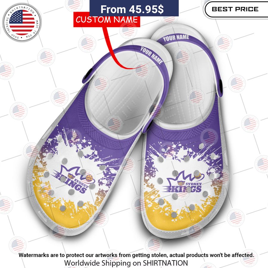 Sydney Kings Crocs Shoes You look insane in the picture, dare I say