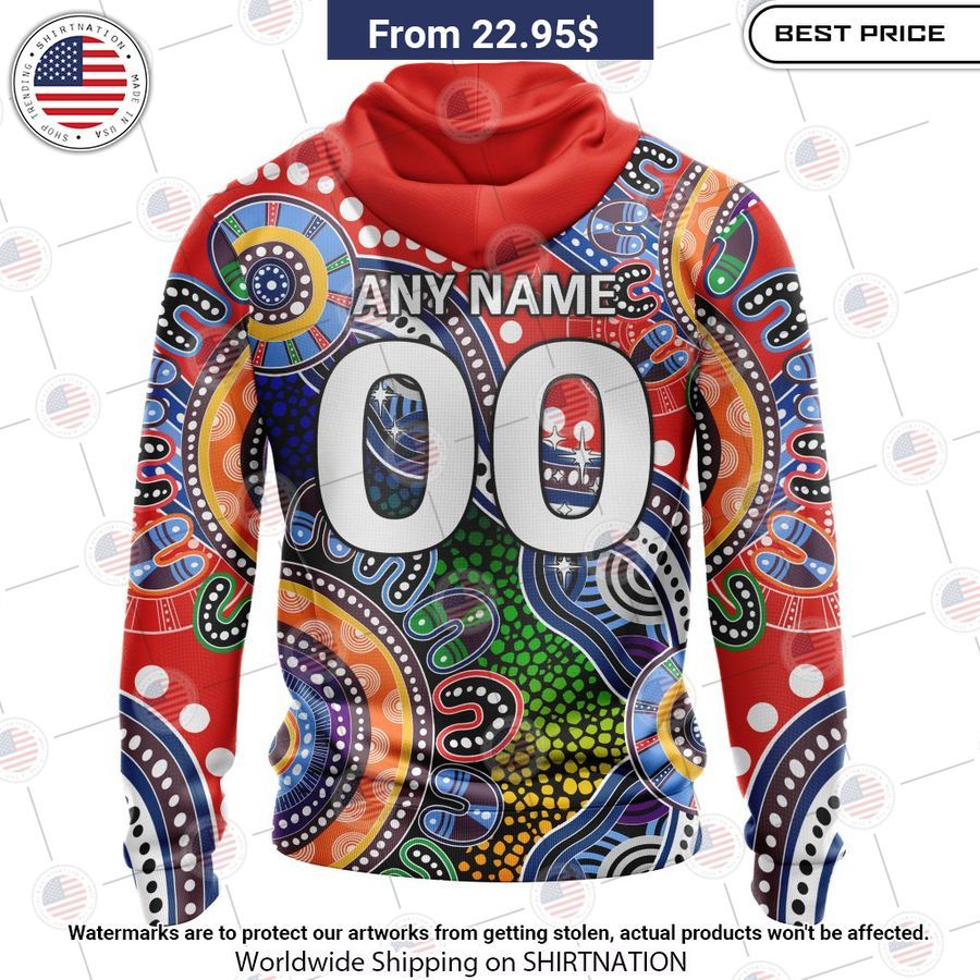 Sydney Swans Indigenous Custom Shirt You look fresh in nature