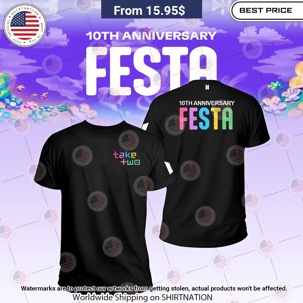 Take Two 10th Anniversaty Festa Shirt Hoodie Great, I liked it