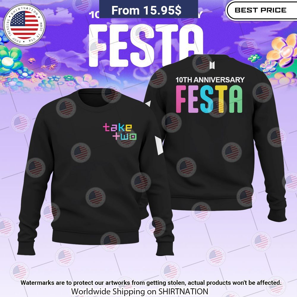 Take Two 10th Anniversaty Festa Shirt Hoodie Have you joined a gymnasium?