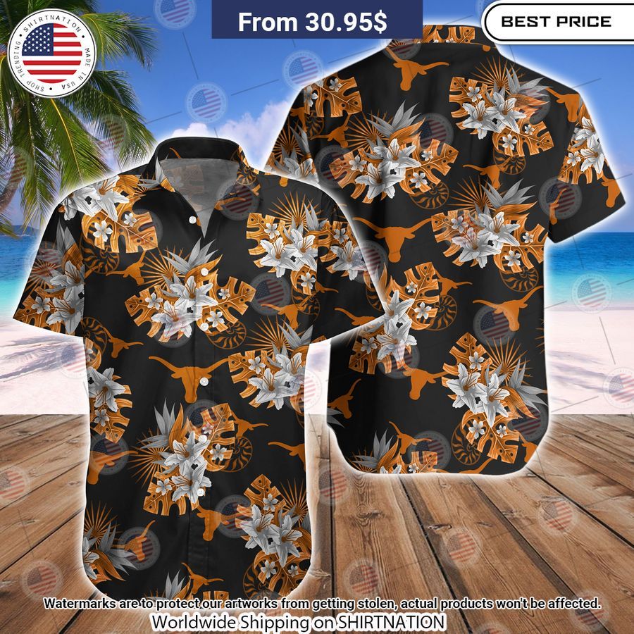 Texas Longhorns Football Hawaiian Shirt You are always amazing