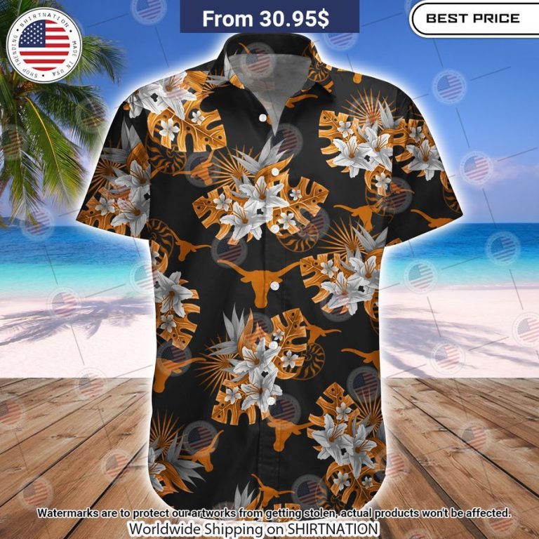 Texas Longhorns Football Hawaiian Shirt Awesome Pic guys