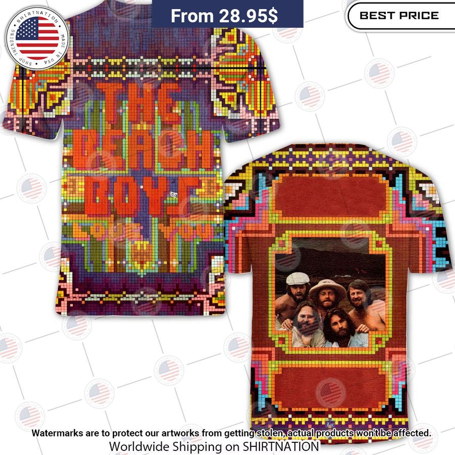 The Beach Boys Love You Album Shirt Best click of yours