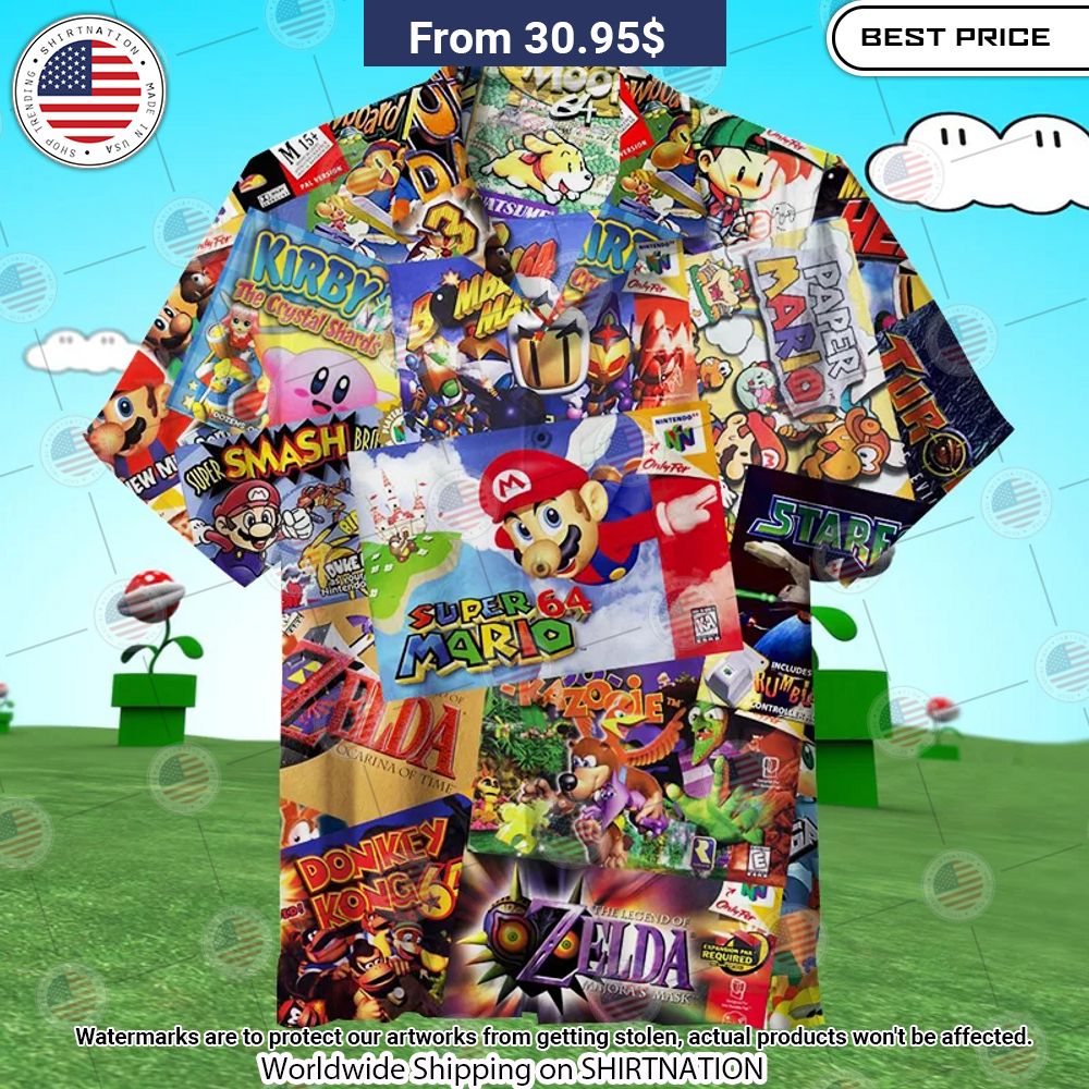 The Nintendo Hawaiian Shirt You tried editing this time?