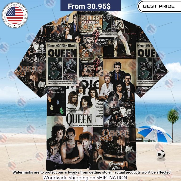 The Queen Eternal Greatness Hawaiian Shirt Good look mam