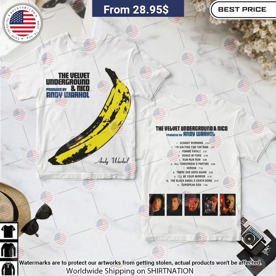 The Velvet Underground & Nico Album Shirt You look elegant man
