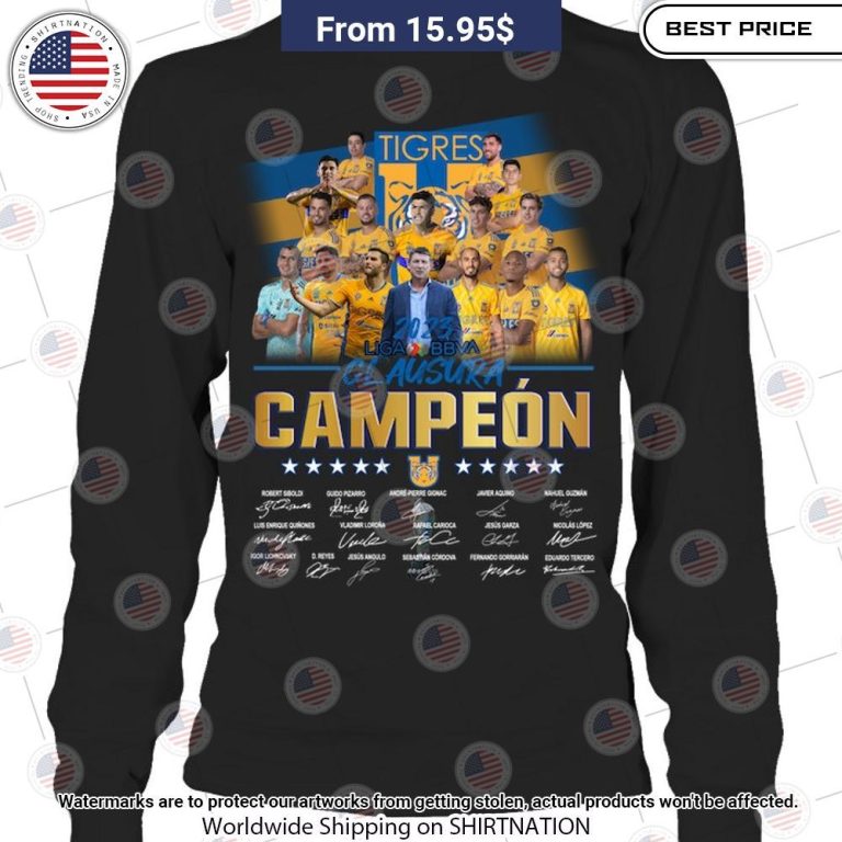 Tigres UANL Shirt Hoodie Oh my God you have put on so much!