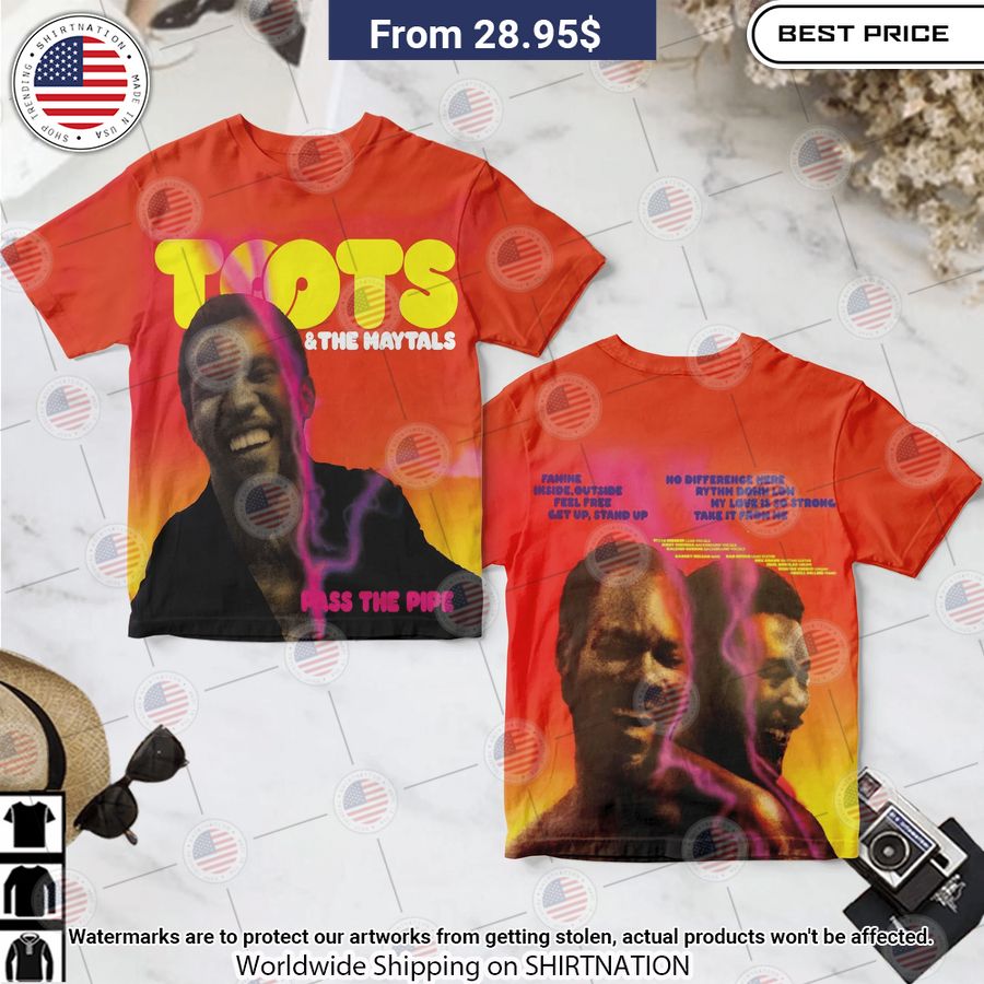 Toots & The Maytals Pass The Pipe Album Shirt Eye soothing picture dear