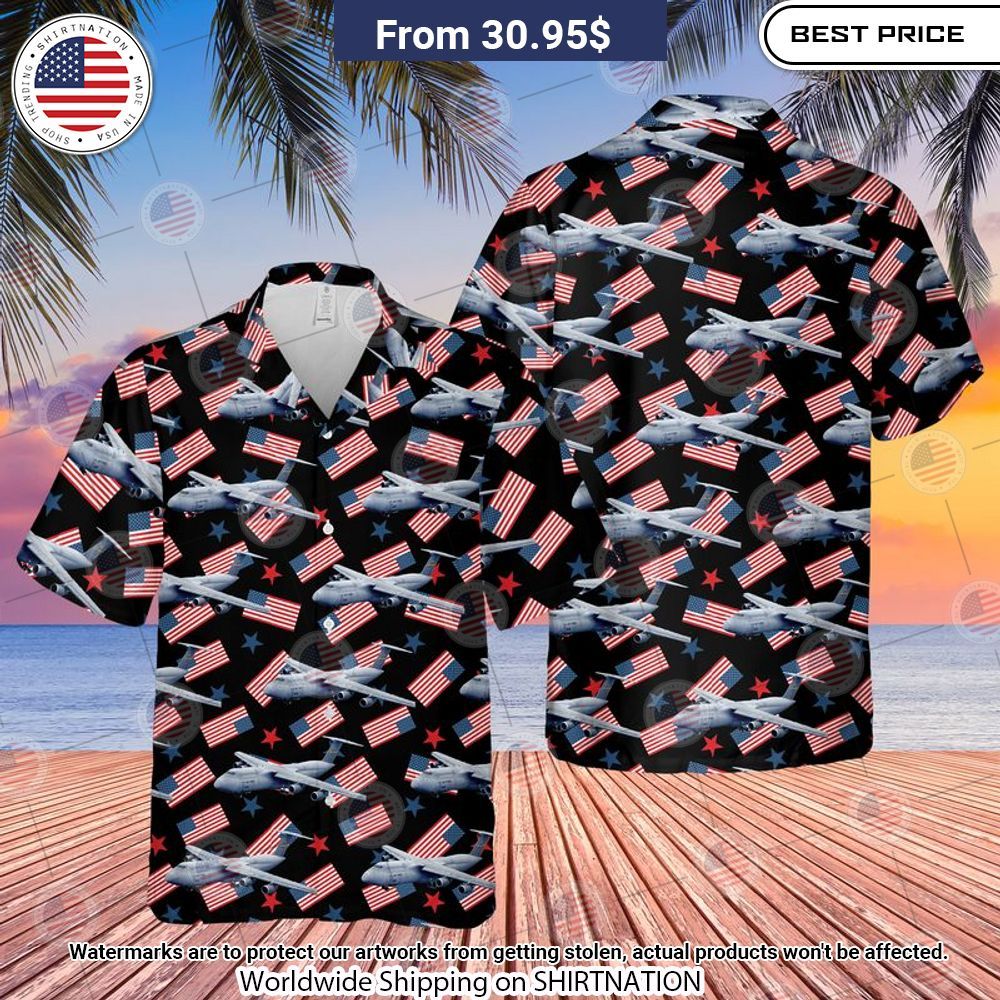 BEST US Air Force Lockheed C-5 Galaxy Independence Day Hawaii Shirt