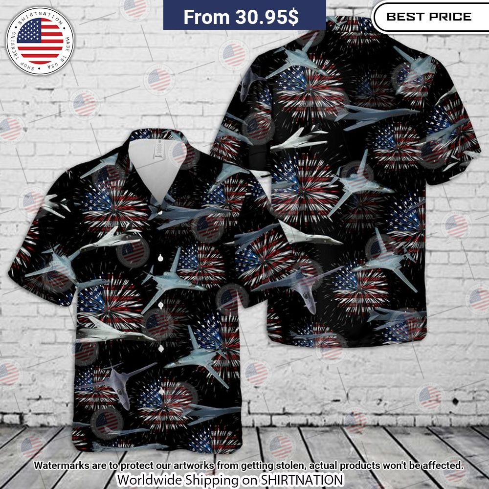 BEST US Air Force Rockwell B-1 Lancer Independence Day Hawaii Shirt
