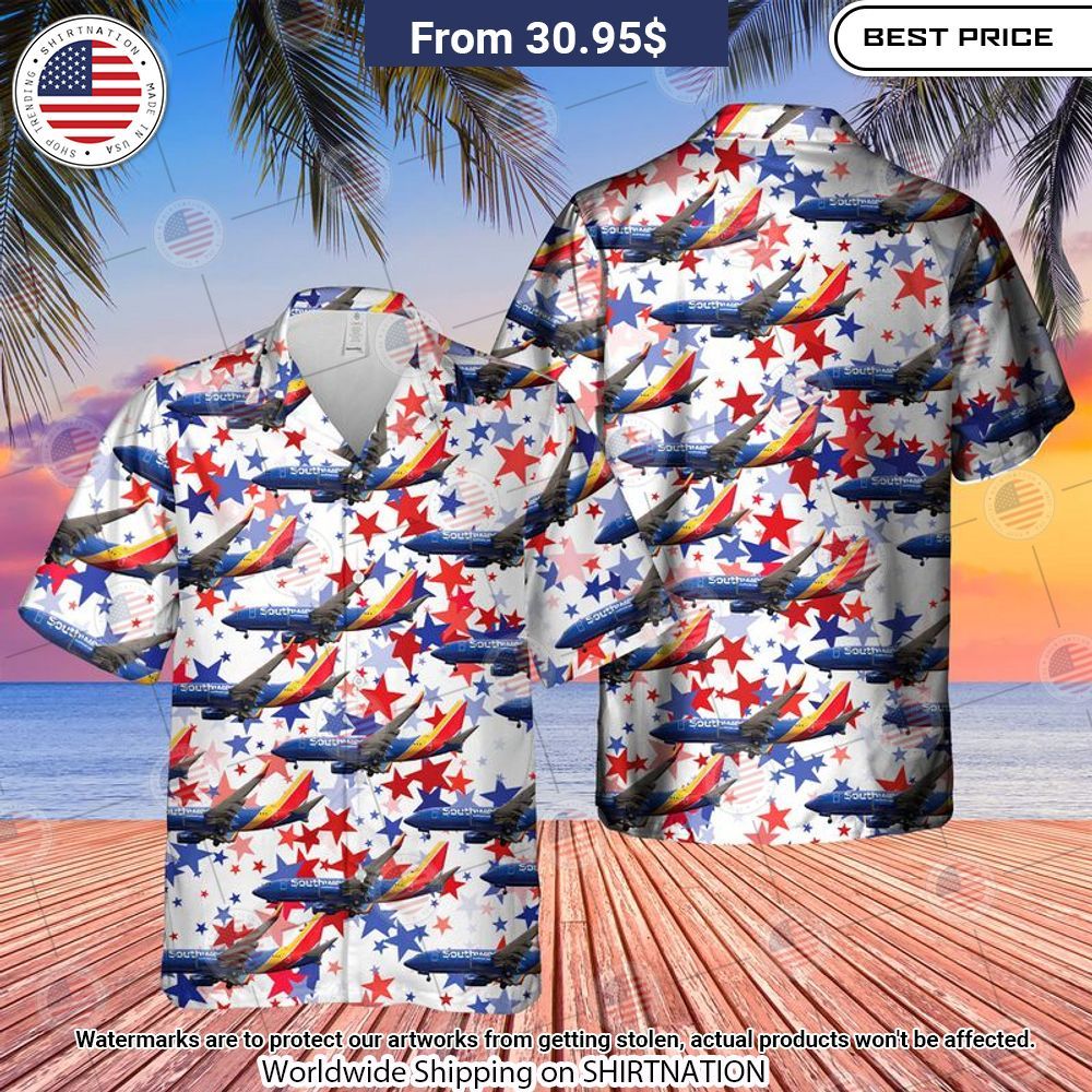 BEST US Airlines 3 Boeing 737-7H4 4th of July Hawaii Shirt
